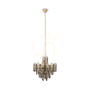 Lustr Maytoni Flare DIA200PL-06G 6xE14 křišťál zlatý Ø48,8 cm výška 68,7-154,2 cm small 3