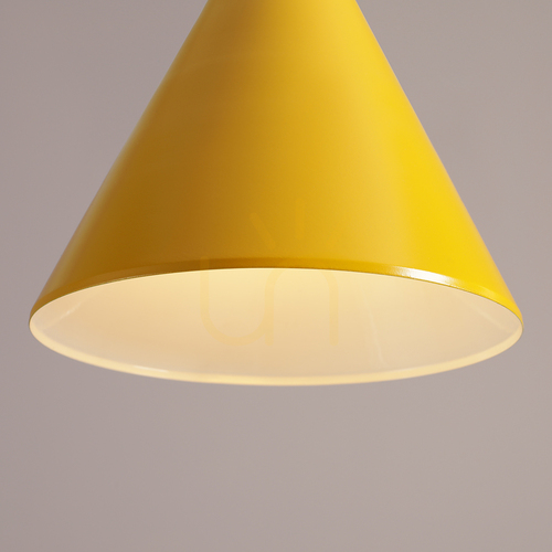 Kontrola Závěsné svítidlo Aldex Form Mustard, hořčicové, kovové, E27, 24 cm, 1108G14
