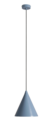 Kontrola Závěsné svítidlo Aldex Form Dusty Blue E27 24 cm 1108G16