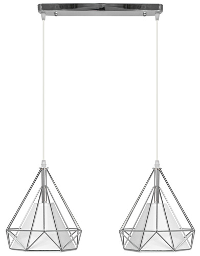 Kontrola PIRAMIDA 8803/2 závěsné svítidlo 2lb.E27 CHROME