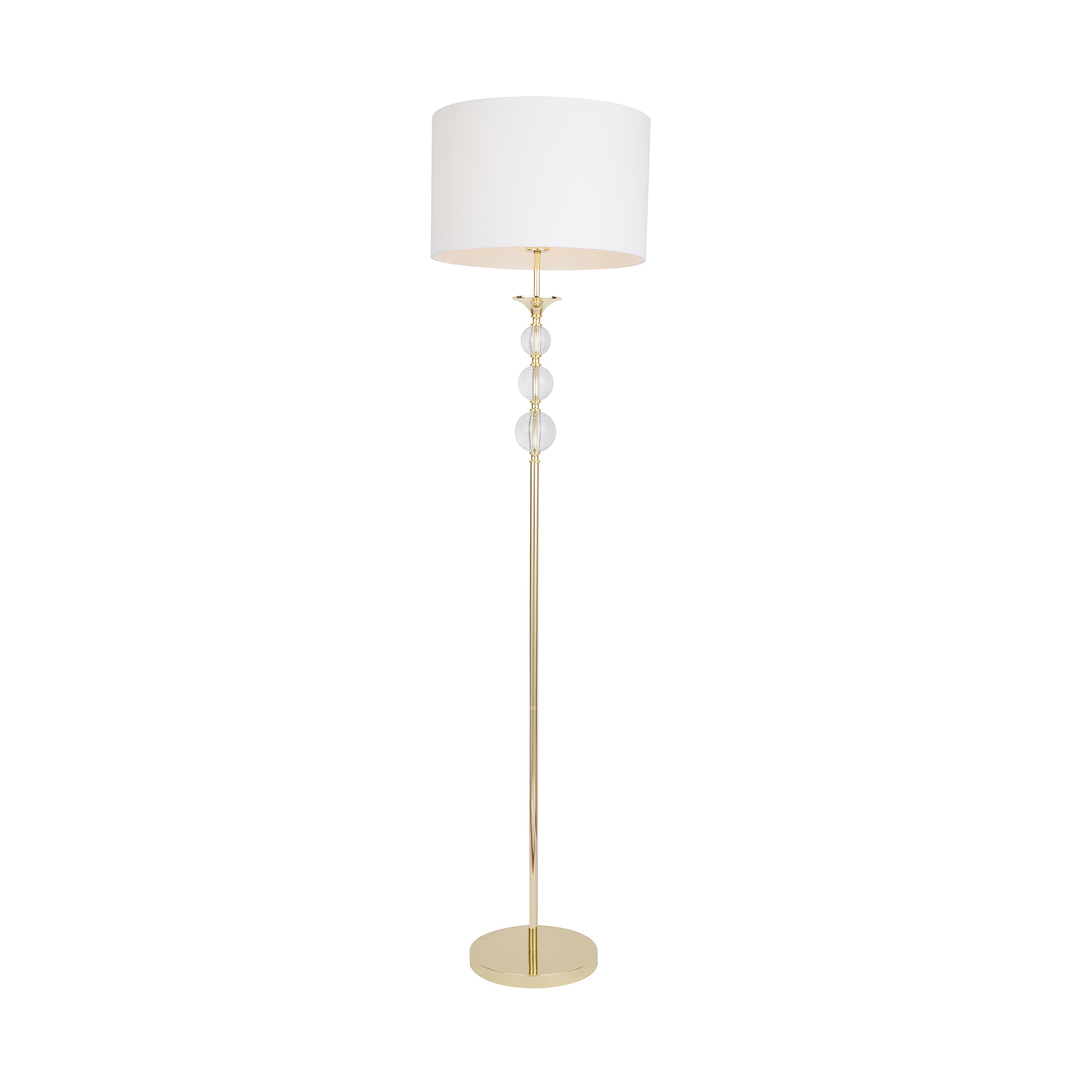 Kontrola Stojací lampa Zuma Line REA RLL93163-1GW II ZŁOTO-bílá Stojací lampa Zuma Line REA RLL93163-1GW II ZŁOTO-bílá