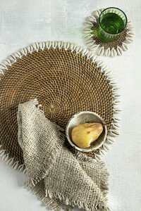 Prostírání The Colonial Shell - přírodní hnědé 4 Prostírání The Colonial Shell - přírodní hnědé small 4