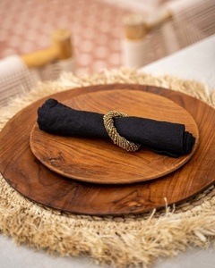 Kulatý talíř Teak Root - M small 5