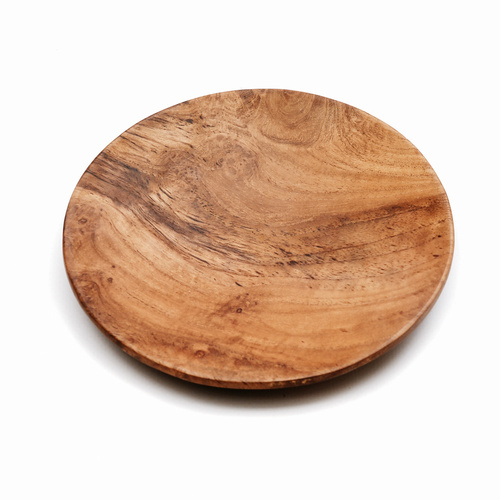 Kontrola Kulatý talíř Teak Root - M