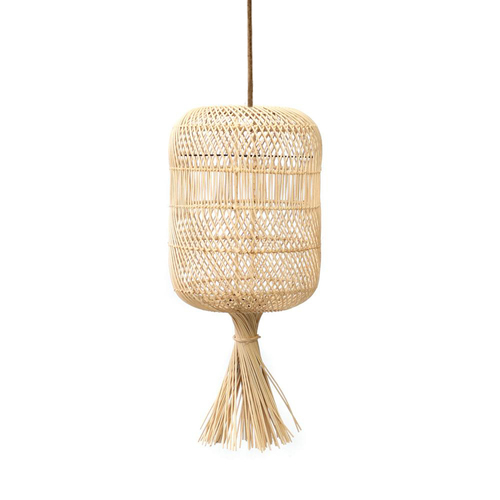 Kontrola Ažurová stropní lampa, dekorace - The Dumpling Floor Lamp S, E27, ratan