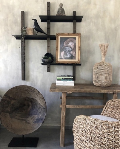 Kontrola Ažurová stropní lampa, dekorace - The Dumpling Floor Lamp S, E27, ratan