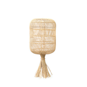 Ažurová stropní lampa, dekorace - The Dumpling Floor Lamp S, E27, ratan 1 Ažurová stropní lampa, dekorace - The Dumpling Floor Lamp S, E27, ratan small 1