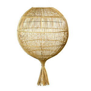 Ažurové závěsné svítidlo - stojací lampa Wonton, E27, ratan 5 Ažurové závěsné svítidlo - stojací lampa Wonton, E27, ratan small 5