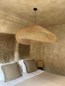 Pletená lampa Cloud - The Cloud XXL, E27, ratan small 2