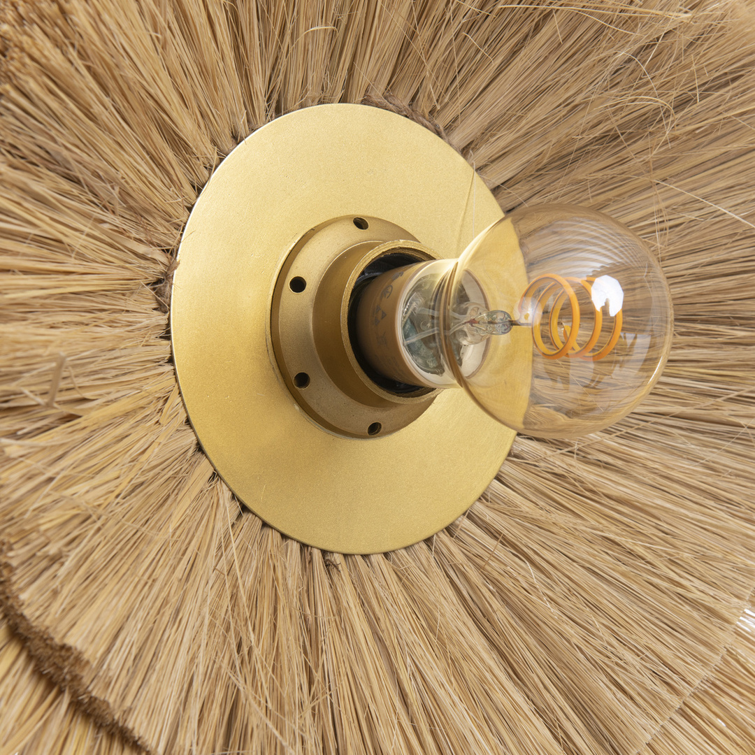 Zobrazit Nástěnná lampa do ložnice v boho stylu - The Double Trouble M, E27, ruční výroba Nástěnná lampa do ložnice v boho stylu - The Double Trouble M, E27, ruční výroba