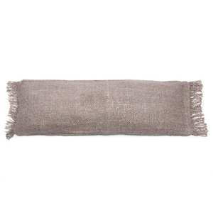 Bavlněný povlak na polštář Bazar Bizar Oh My Gee perlově šedý 35x100 cm small 0