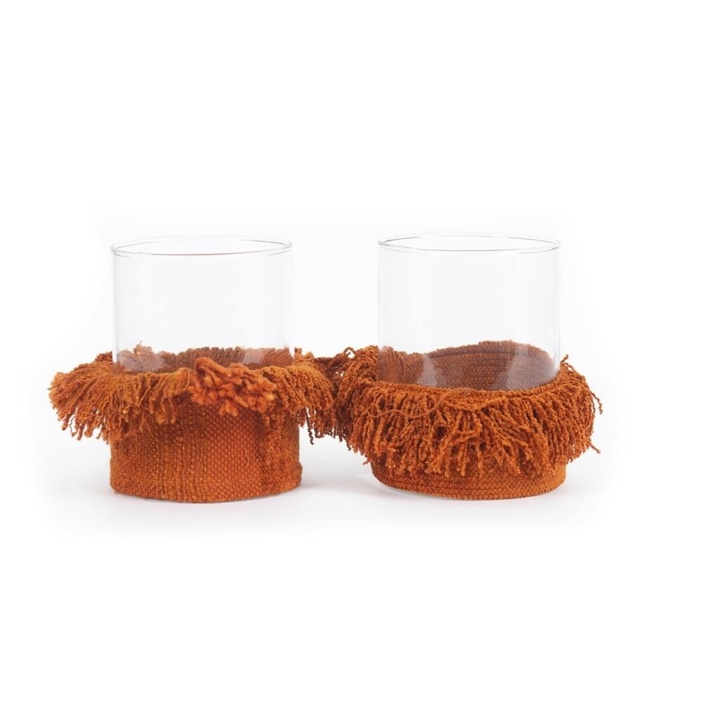 Kontrola Svícen Oh My Gee - Rust Velvet - L - sada 2 kusů Svícen Oh My Gee - Rust Velvet - L - sada 2 kusů