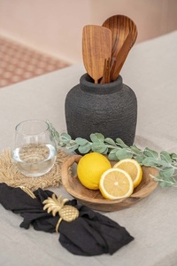 Váza Peaky - černá - S small 3