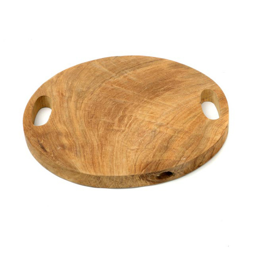 Kontrola Teakový podnos na kořeny - přírodní - L