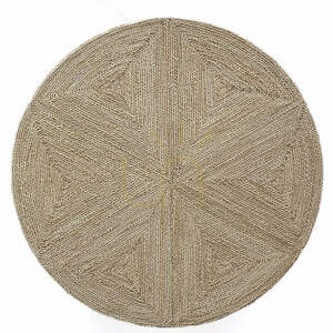Puf Bazar Bizar The Huge Pouffe z mořské trávy, přírodní, Ø100 cm small 6