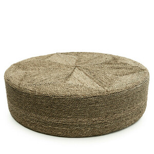Puf Bazar Bizar The Huge Pouffe z mořské trávy, přírodní, Ø100 cm small 0