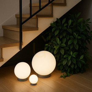 Bílá dekorativní zahradní lampa koule LUNA BALL 15 cm – LED E27, PREMIUM, odolná proti UV small 11
