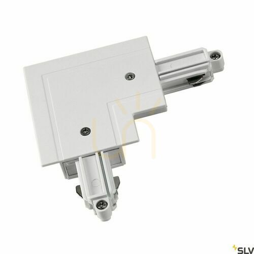 Kontrola Rohový konektor napájecí SLV 1 SYSTEM bílý 143261