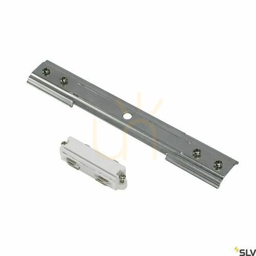 Kontrola Podélný konektor přípojnice SLV 1 SYSTEM bílý 143271
