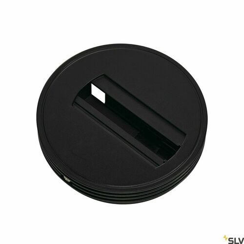 Kontrola Stropní rozeta pro 1fázovou přípojnici SLV černá 12,1 cm 143380