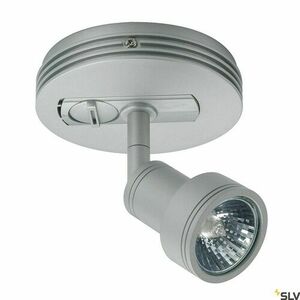 Stropní rozeta pro 1fázovou přípojnici SLV 143382 šedá 12,1 cm 2 Stropní rozeta pro 1fázovou přípojnici SLV 143382 šedá 12,1 cm small 2