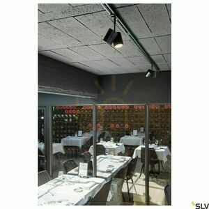 Dráhové světlo SLV BIMA 2 černé GU10 2x50W 143430 small 2
