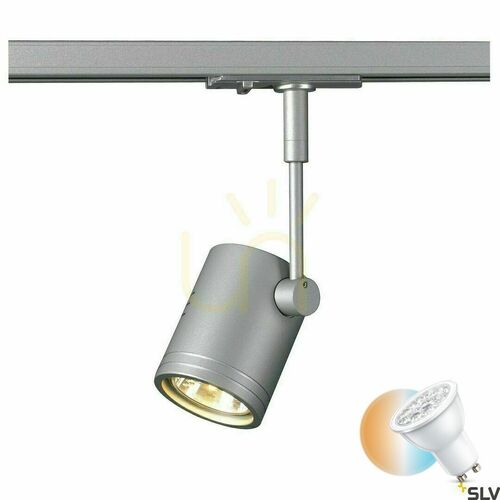 Kontrola Dráhové světlo SLV BIMA 1 GU10 šedé 50W 143442