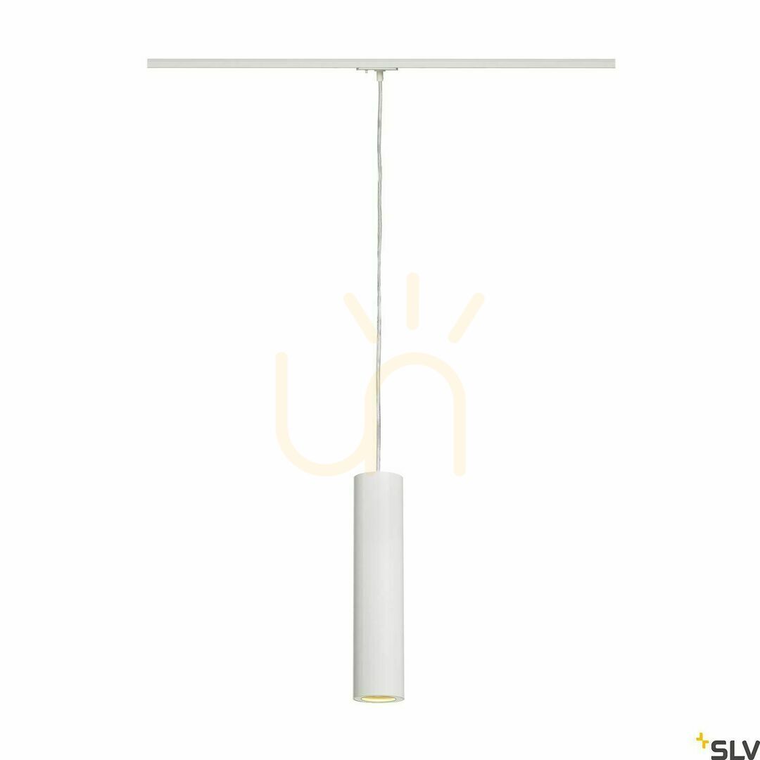 Kontrola Závěsné svítidlo pro přípojnice SLV ENOLA_B bílé GU10 50W 143961 Závěsné svítidlo pro přípojnice SLV ENOLA_B bílé GU10 50W 143961