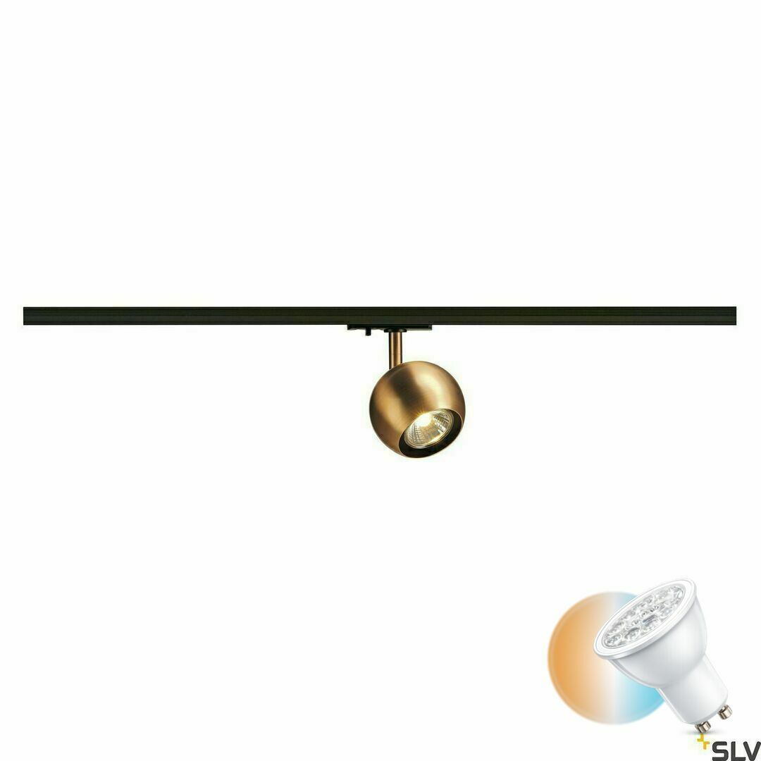 Kontrola Lištové svítidlo SLV Light Eye měděné GU10 50W 1fázové 144019 Lištové svítidlo SLV Light Eye měděné GU10 50W 1fázové 144019