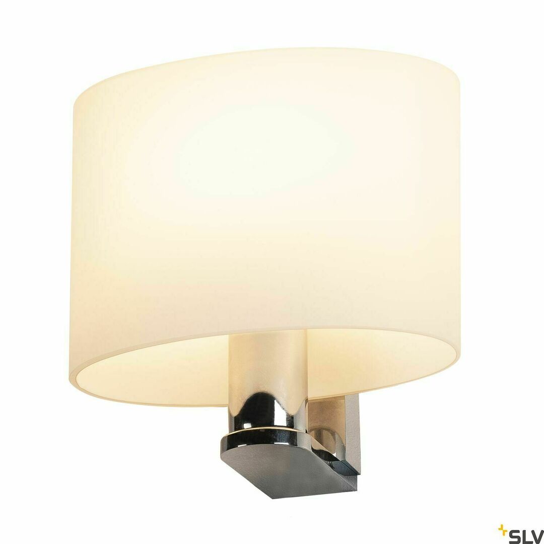 Kontrola Přisazené svítidlo SLV Kenkua WL chrom/mléčné sklo E27 40W 1002856 Přisazené svítidlo SLV Kenkua WL chrom/mléčné sklo E27 40W 1002856
