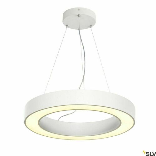Kontrola Přívěsek světla SLV MEDO RING 60 DALI bílý 34W 3000K 1002891