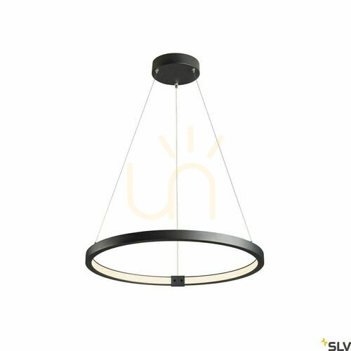 Kontrola Závěsné svítidlo SLV ONE 60 DALI černé 24W 3000/4000K 1002909