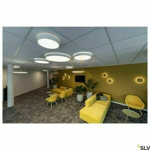 Závěsné svítidlo SLV ONE 60 DALI bílé LED 24W 3000/4000K ø60 cm 1002910 small 4
