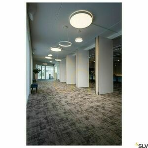 Závěsné svítidlo SLV ONE 60 DALI bílé LED 24W 3000/4000K ø60 cm 1002910 small 5
