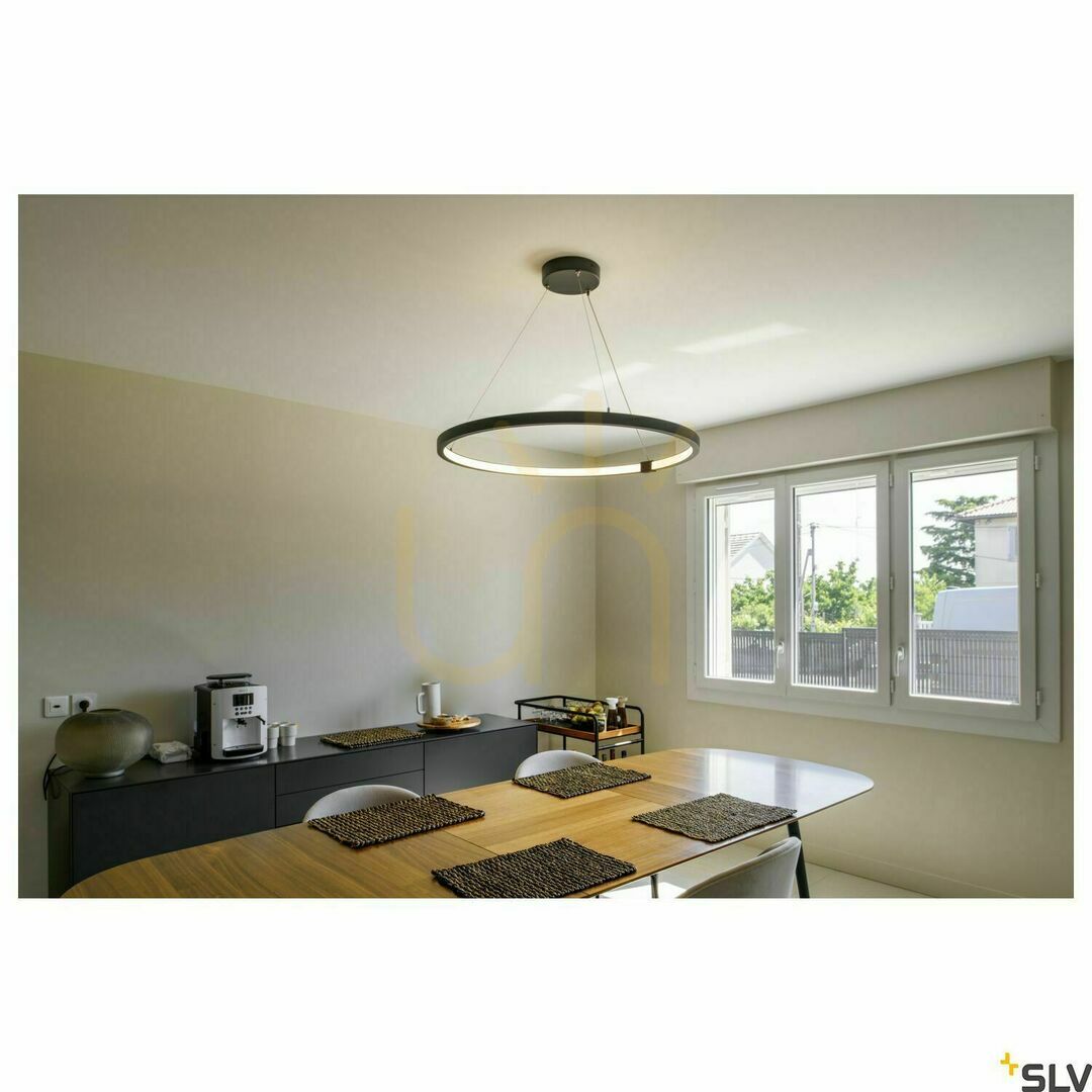 Kontrola Přívěsek světla SLV ONE 80 DALI LED černý 32W 3000/4000K 1002911 Přívěsek světla SLV ONE 80 DALI LED černý 32W 3000/4000K 1002911