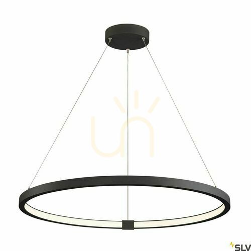 Kontrola Přívěsek světla SLV ONE 80 DALI LED černý 32W 3000/4000K 1002911