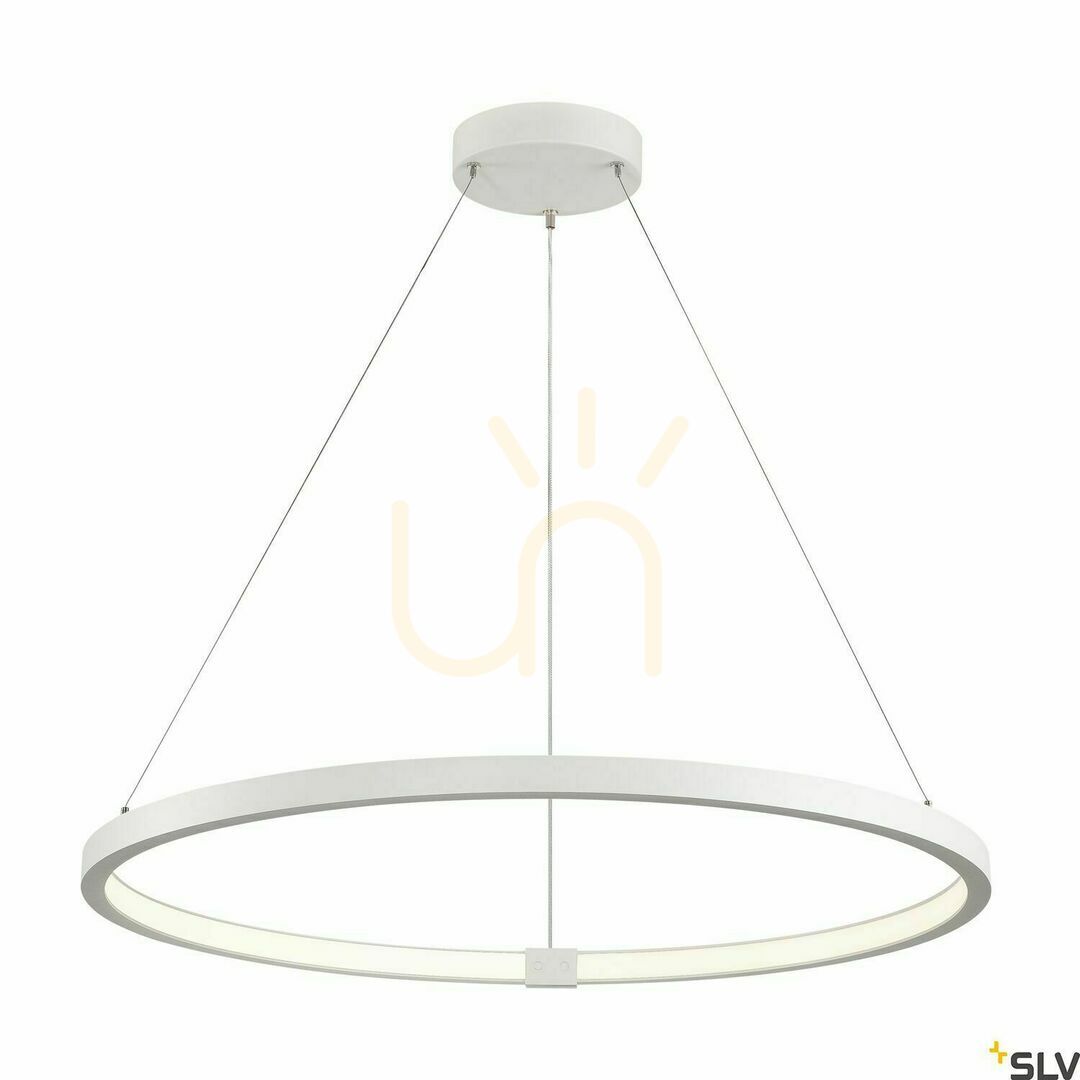 Pohled Závěsné svítidlo SLV ONE 80 DALI bílé 32W 3000/4000K 1002912 Závěsné svítidlo SLV ONE 80 DALI bílé 32W 3000/4000K 1002912