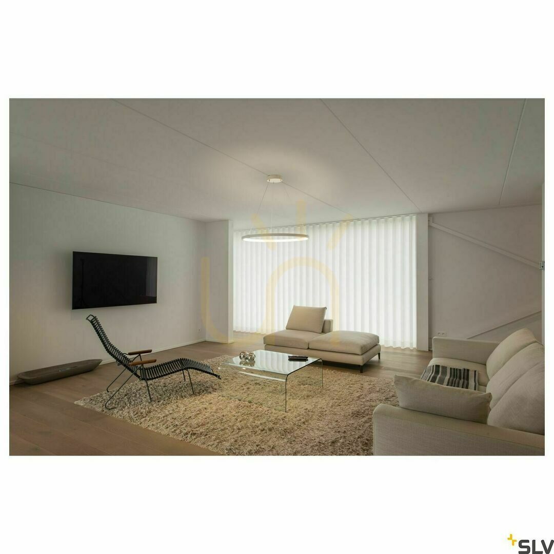 Zobrazit Závěsné svítidlo SLV ONE 80 DALI bílé 32W 3000/4000K 1002912 Závěsné svítidlo SLV ONE 80 DALI bílé 32W 3000/4000K 1002912