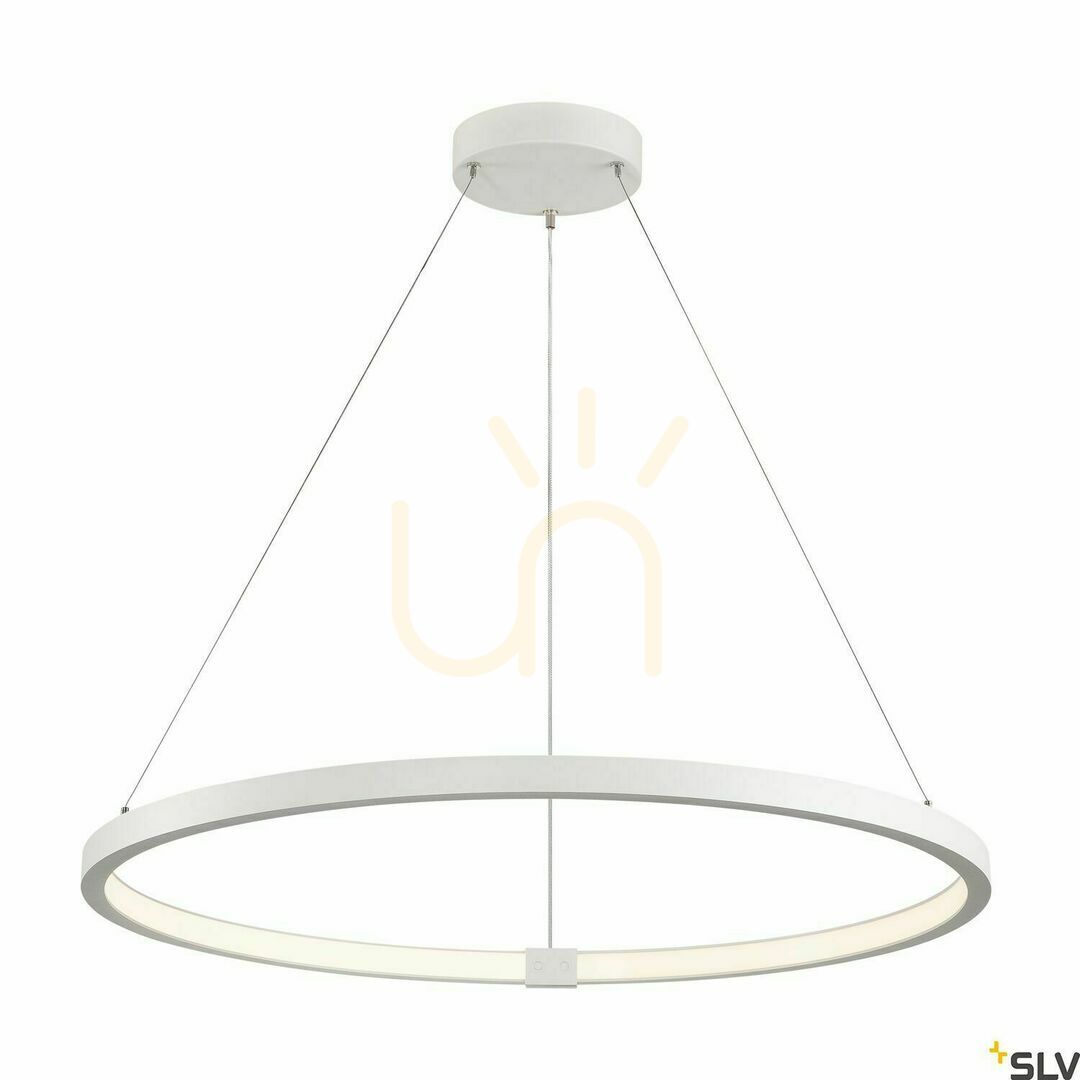 Kontrola Závěsné svítidlo SLV ONE 80 DALI bílé 32W 3000/4000K 1002912 Závěsné svítidlo SLV ONE 80 DALI bílé 32W 3000/4000K 1002912