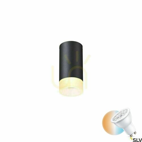 Kontrola Stropní svítidlo SLV ASTINA černé GU10 hliník 1002936