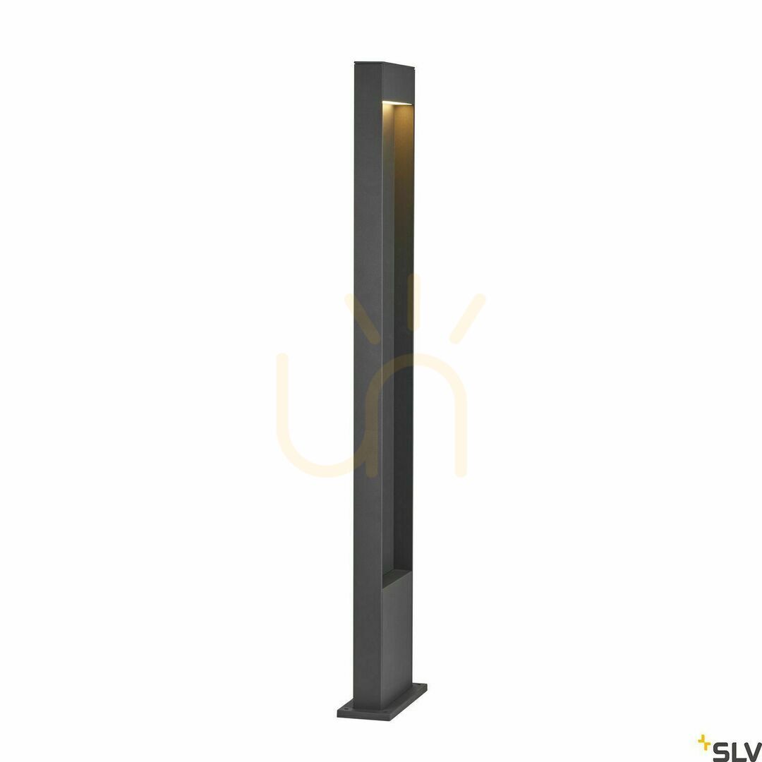 Náhled Venkovní sloupkové světlo SLV FLATT POLE 100 antracit IP65 LED 10W 1002958 Venkovní sloupkové světlo SLV FLATT POLE 100 antracit IP65 LED 10W 1002958