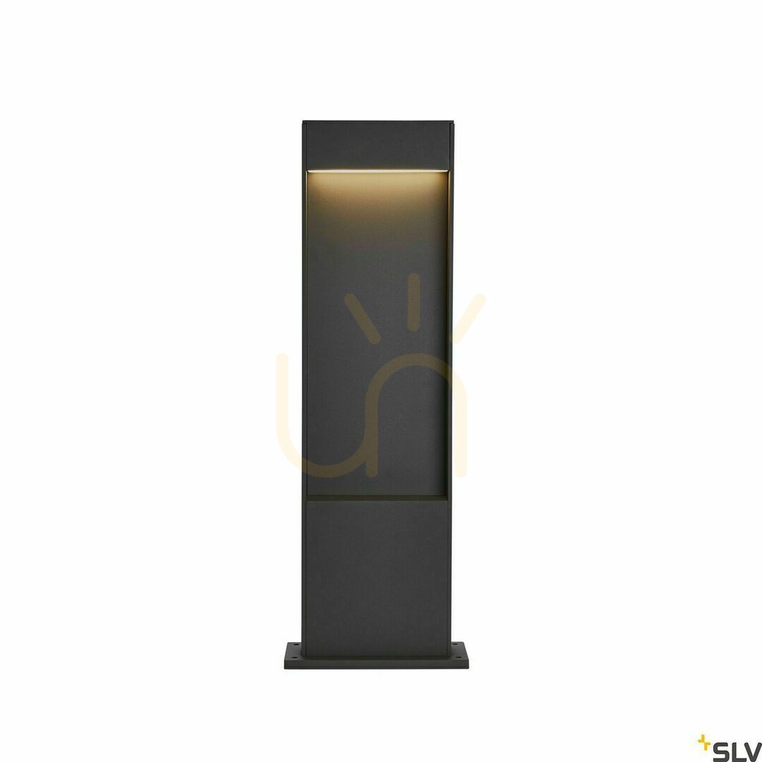 Pohled Venkovní sloupkové světlo SLV FLATT POLE 65 antracit 10W IP65 1002956 Venkovní sloupkové světlo SLV FLATT POLE 65 antracit 10W IP65 1002956