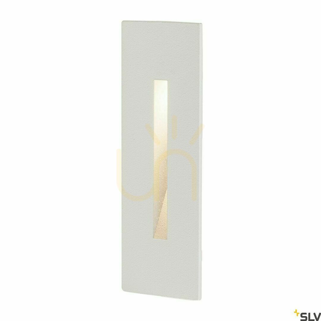 Kontrola Zapuštěné nástěnné svítidlo SLV NOTAPO I bílé 2,2 W 3000 K 1002979 Zapuštěné nástěnné svítidlo SLV NOTAPO I bílé 2,2 W 3000 K 1002979