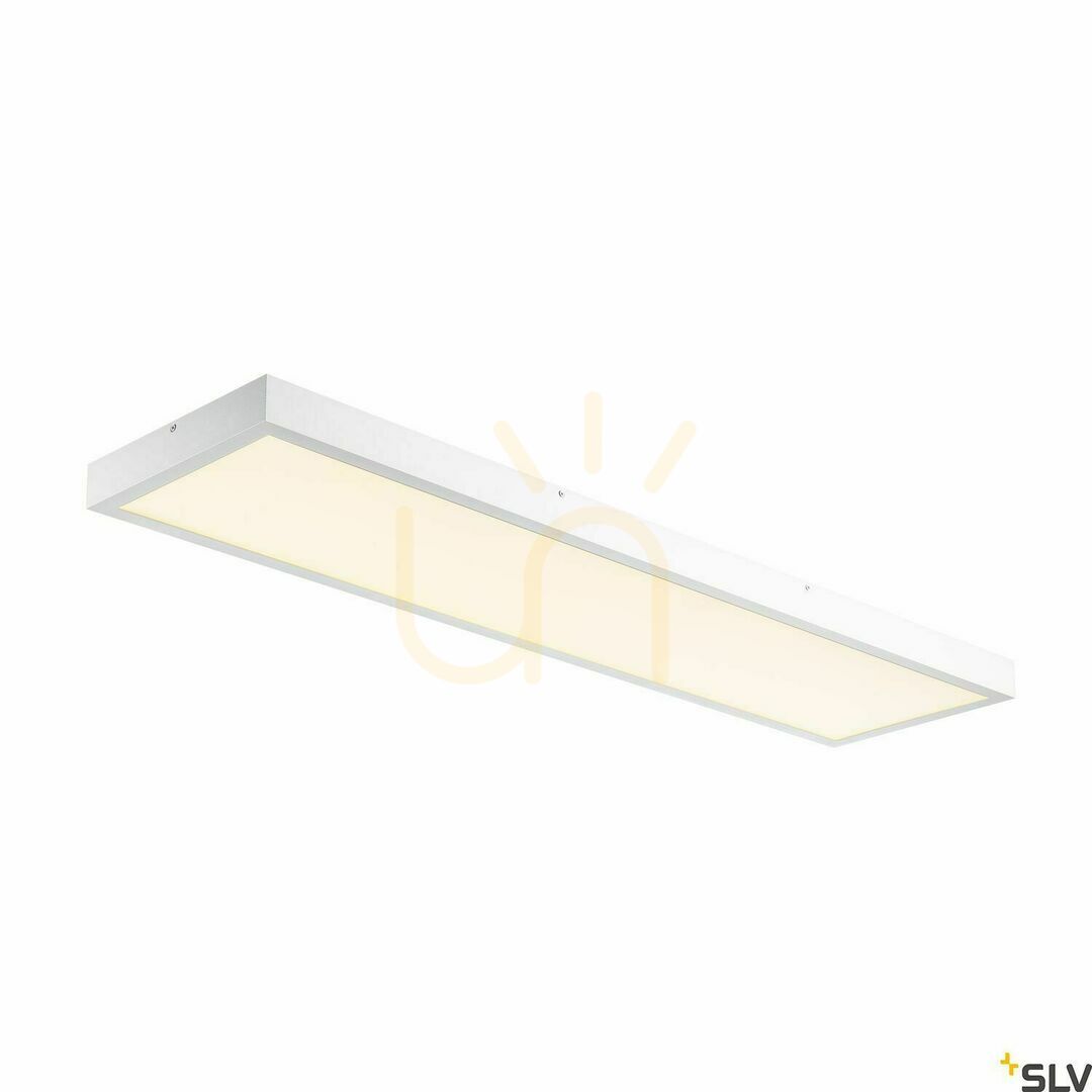 Pohled Stropní svítidlo SLV LED PANEL DALI bílé 43W 3000K 119,5x29,5 cm 1003052 Stropní svítidlo SLV LED PANEL DALI bílé 43W 3000K 119,5x29,5 cm 1003052