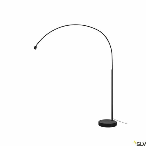 Kontrola Podlahová lampa SLV FENDA BOW BASIS E27 černá 228 cm 1003029