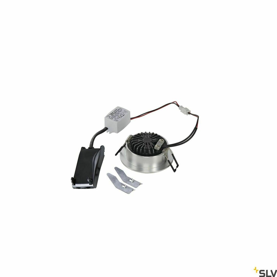 Pohled Zápustné LED svítidlo SLV NEW TRIA 68 I CS stříbrné 5,3W 2700K 1003060 Zápustné LED svítidlo SLV NEW TRIA 68 I CS stříbrné 5,3W 2700K 1003060