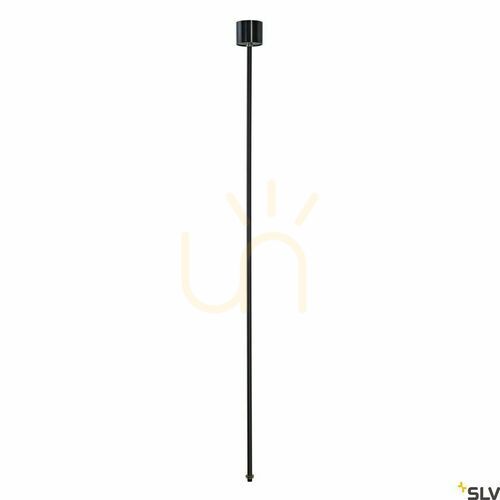Kontrola Přípojnicový závěs SLV EUTRAC 3fázový černý 120 cm 145710