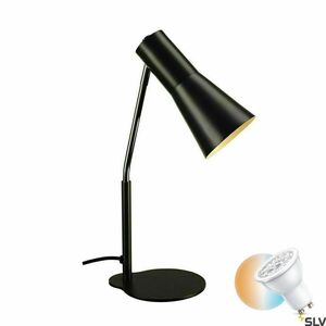 Stolní lampa SLV PHELIA černá GU10 35 W 42 cm 146000 small 0