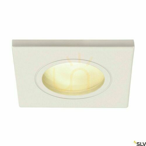 Kontrola Venkovní zapuštěné svítidlo SLV DOLIX OUT GU10 bílé IP44 1001169