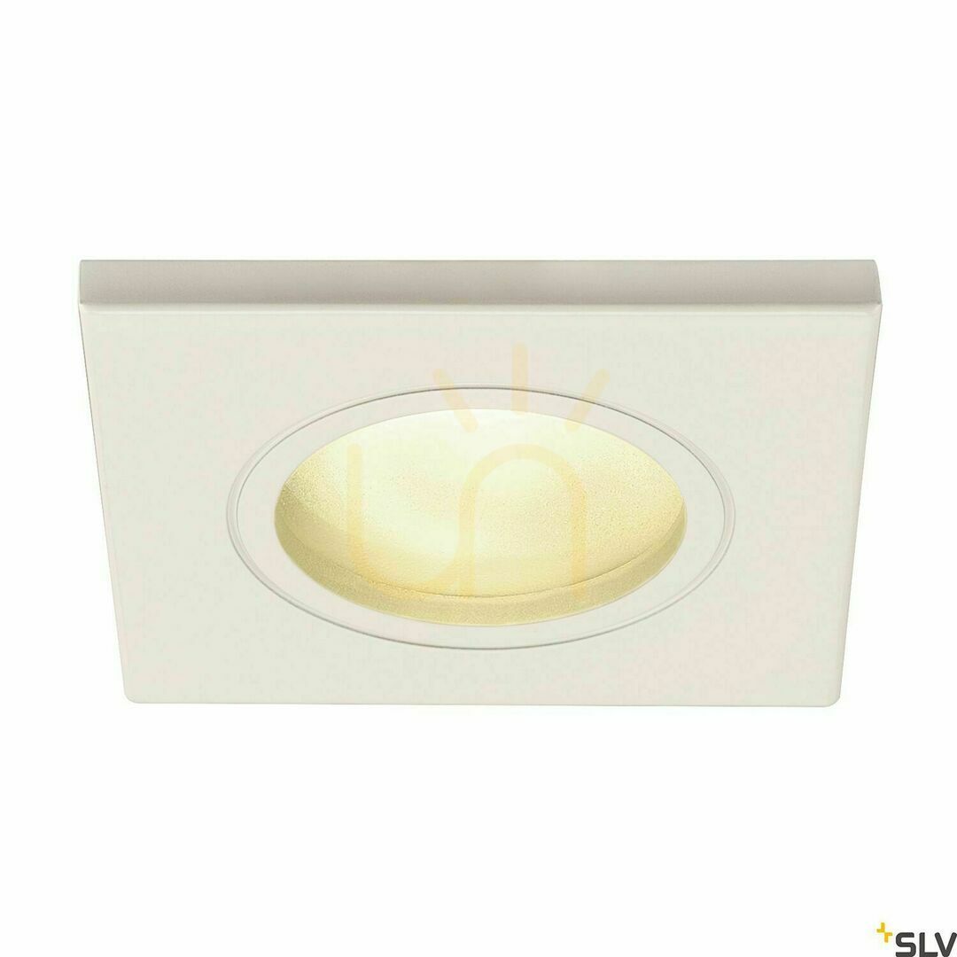 Kontrola Venkovní zapuštěné svítidlo SLV DOLIX OUT GU10 bílé IP44 1001169 Venkovní zapuštěné svítidlo SLV DOLIX OUT GU10 bílé IP44 1001169